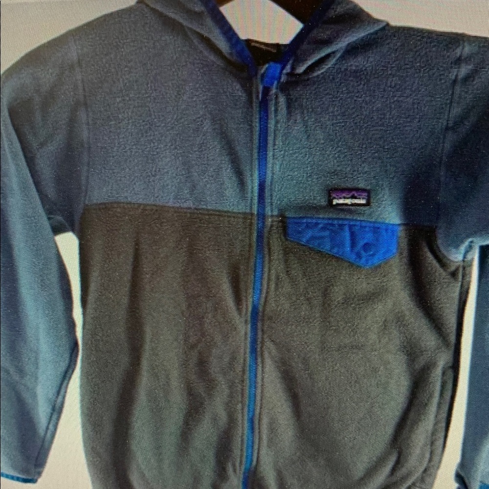 Blue and Black Hoodie